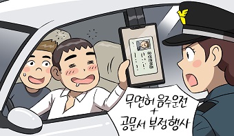 다른 사람의 운전면허증을 촬영한 이미지파일 제시는 공문서부정행사죄로 처벌할 수 있나요? 다른 사람의 운전면허증을 촬영한 이미지파일 제시는 공문서부정행사죄로 처벌할 수 있나요?